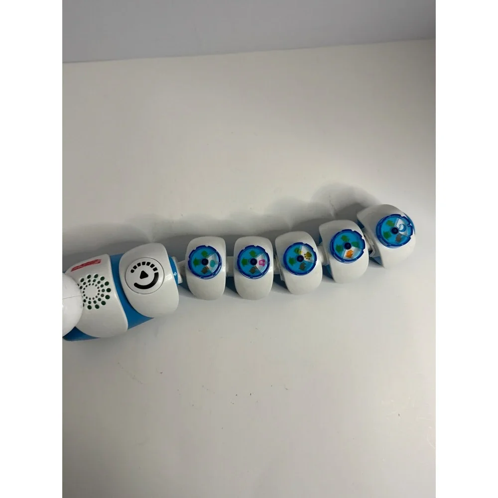 Fisher-Price Think & Learn Code-a-pillar Interactive Learning Toy Blue White